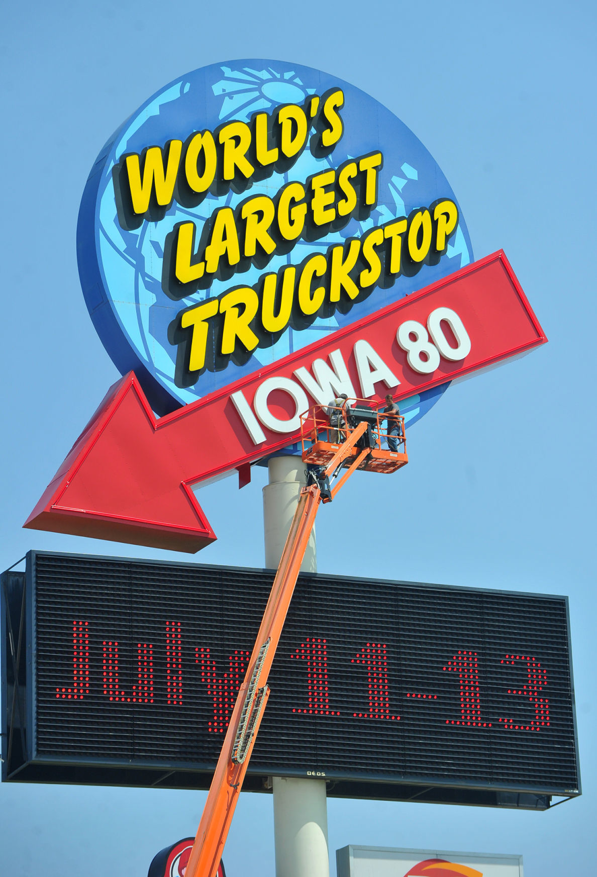 Iowa 80 Truckstop 40th anniversary Walcott Truckers Jamboree.